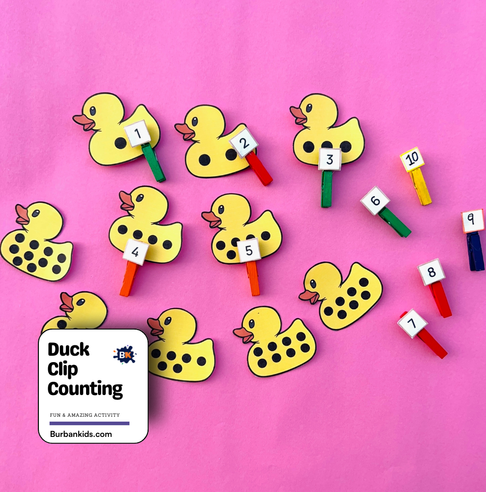 Duck Clip Counting Duck Clip Counting