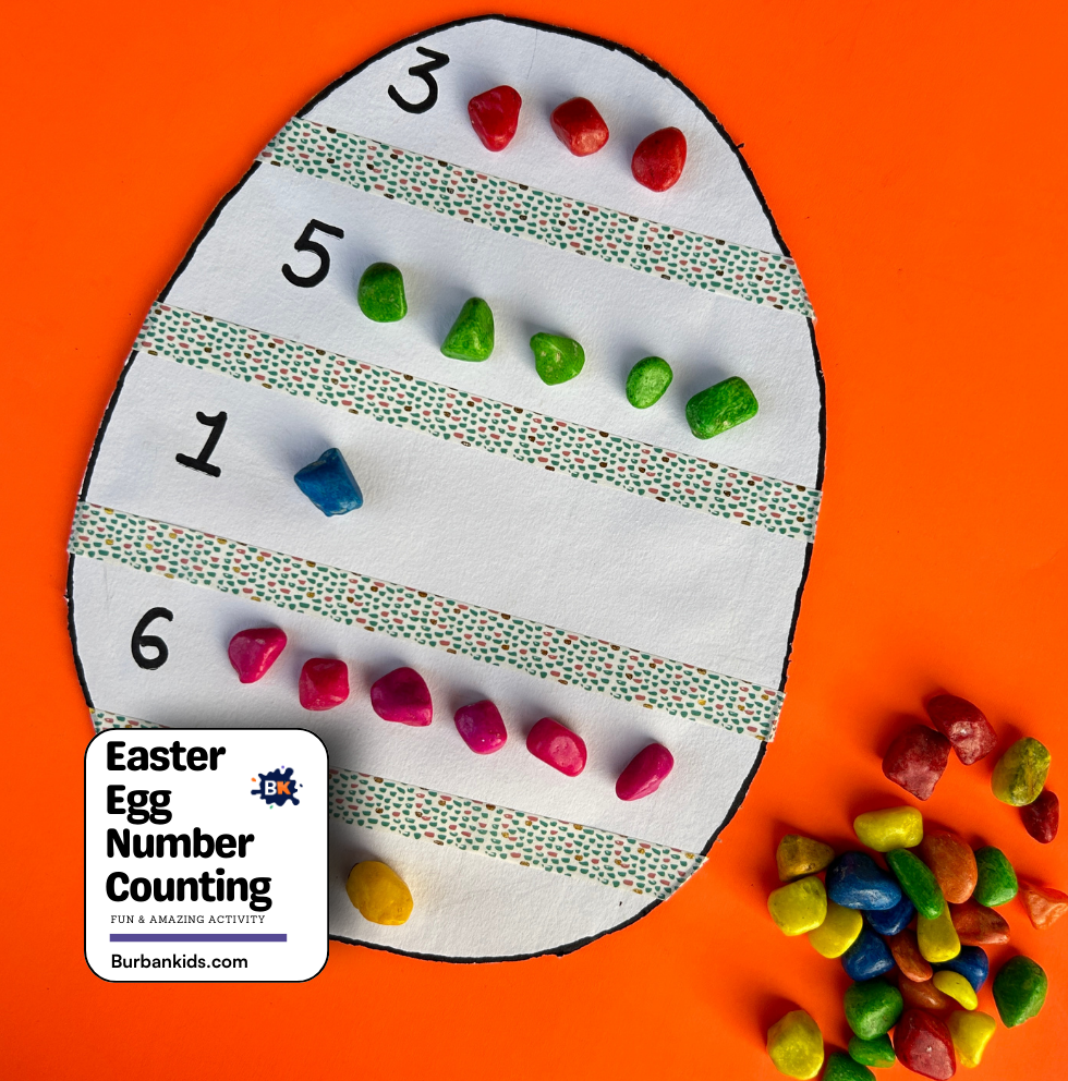 Easter Egg Number Counting Easter Egg Number Counting