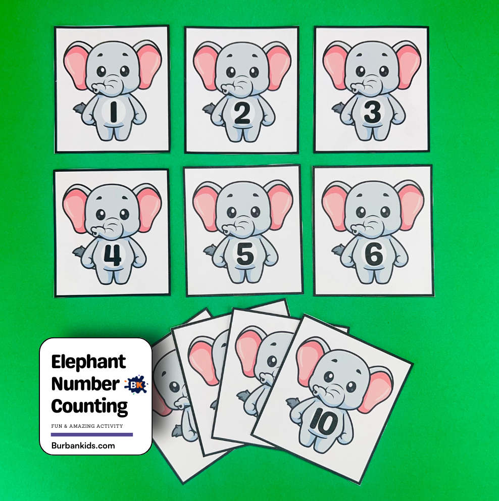 Elephant Number Counting Elephant Number Counting