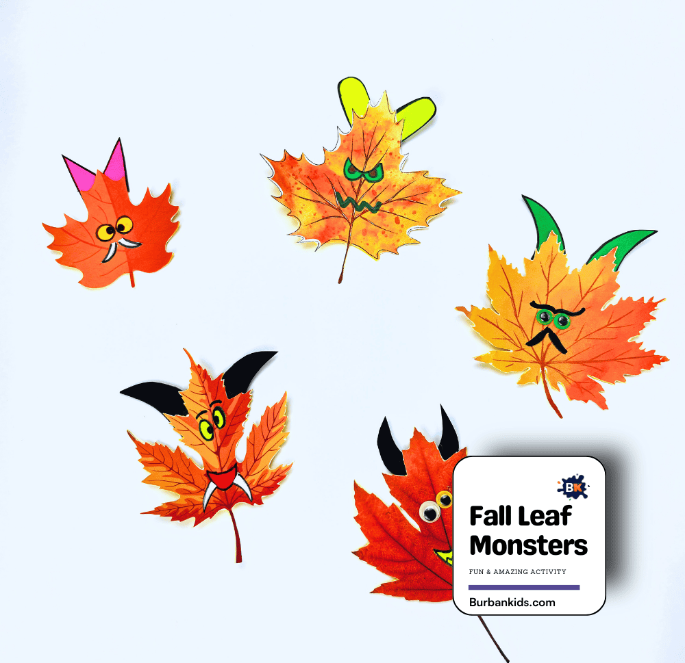Fall Leaf Monsters