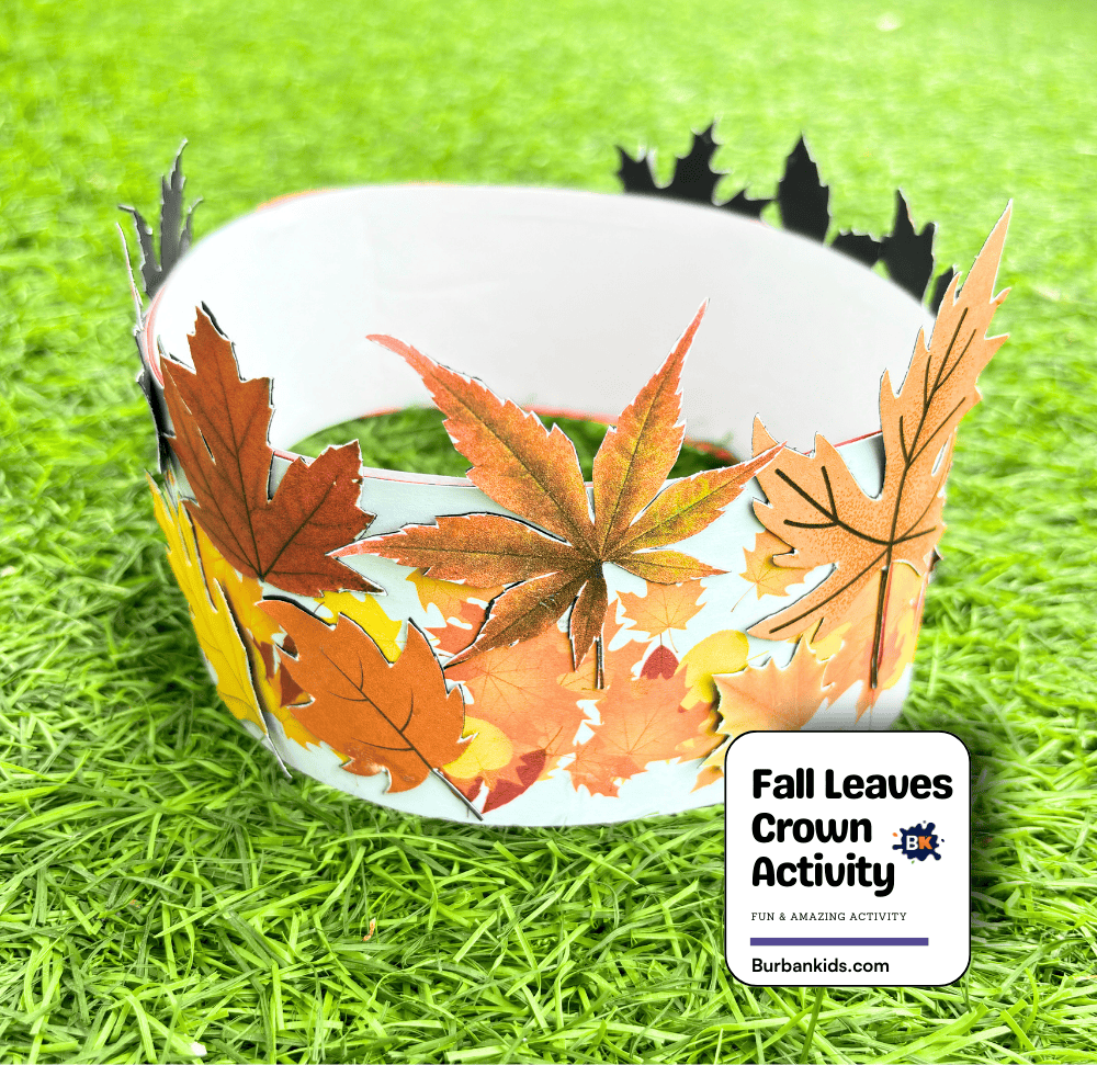Fall Leaves Crown Activity
