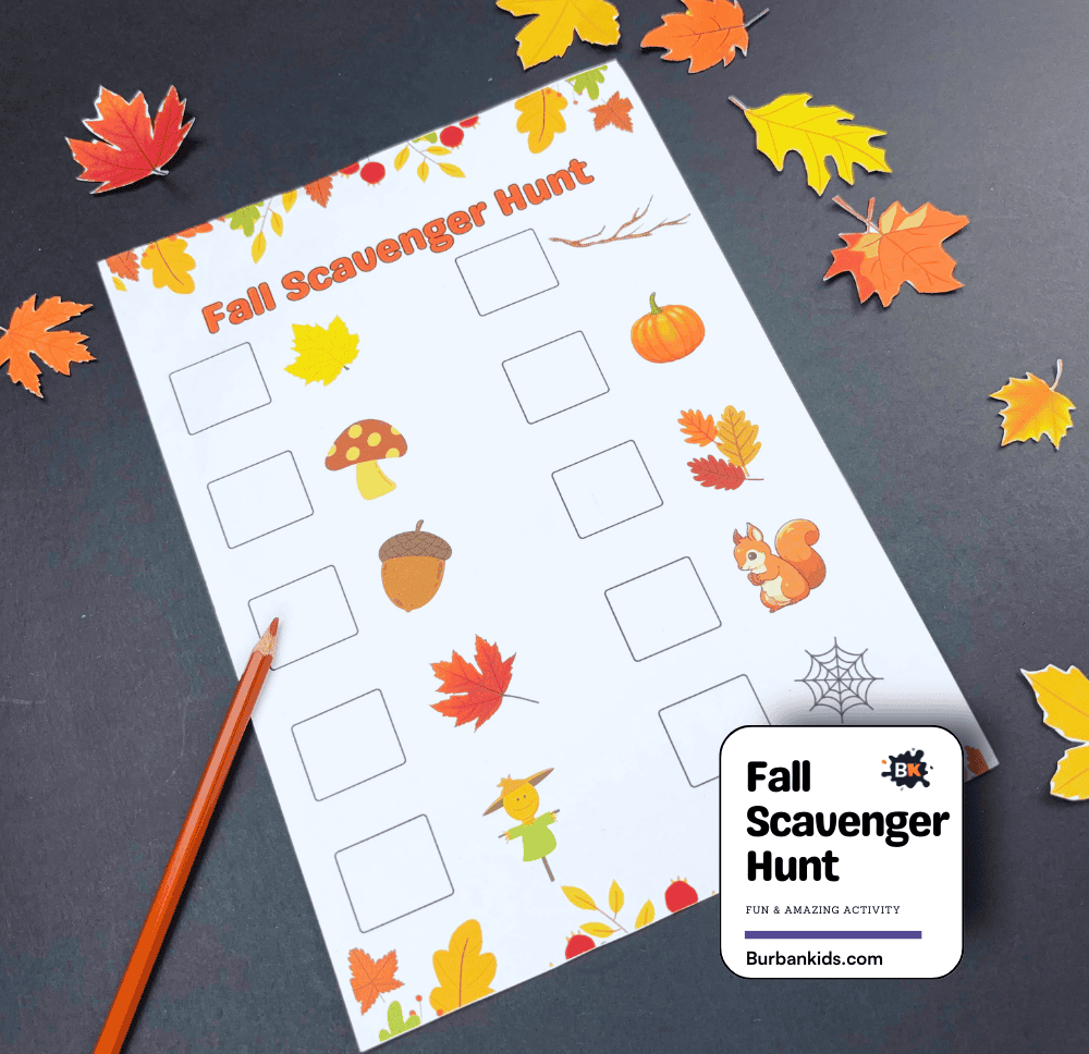Fall Scavenger Hunt