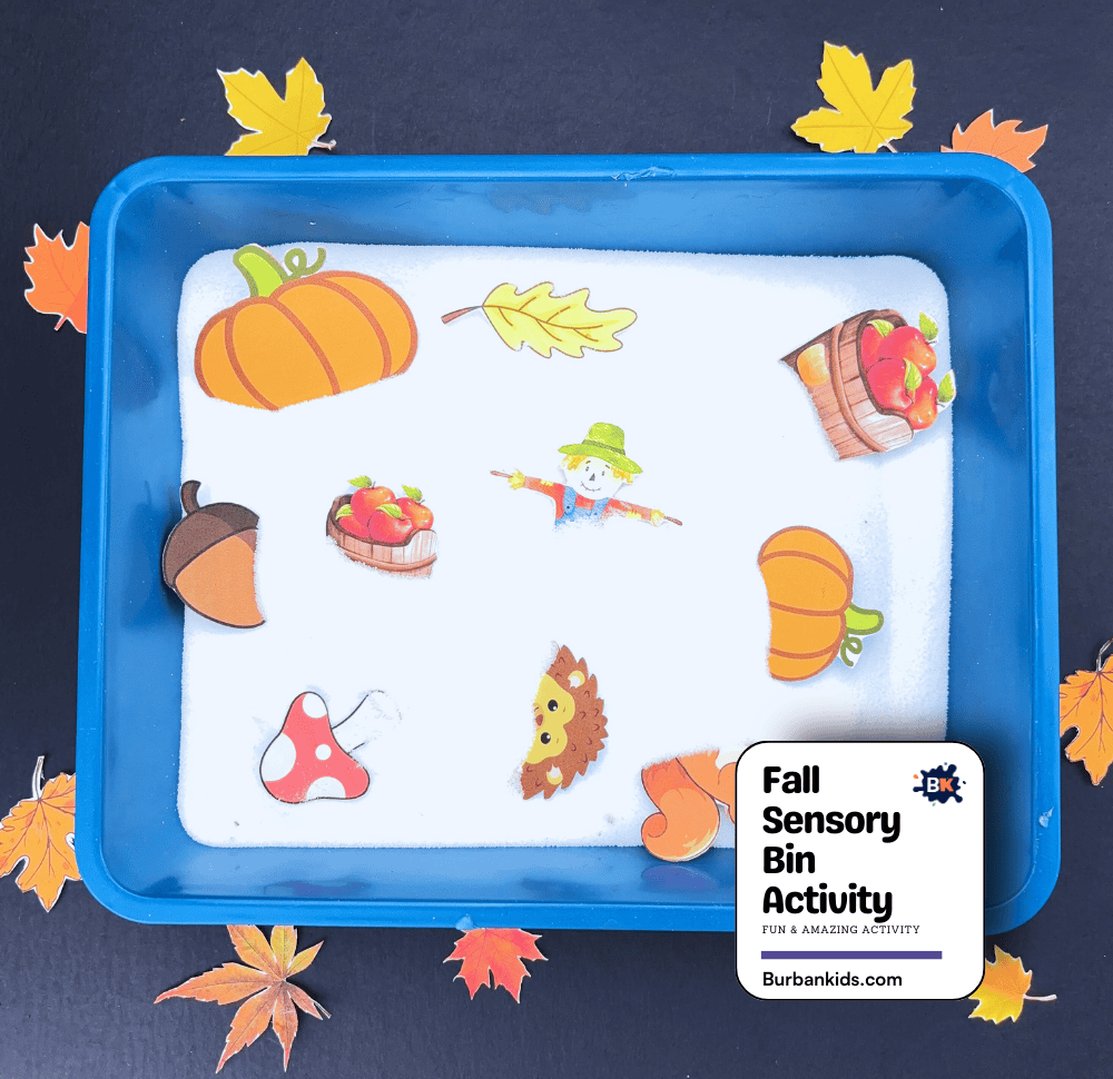 Fall Sensory Bin Activity