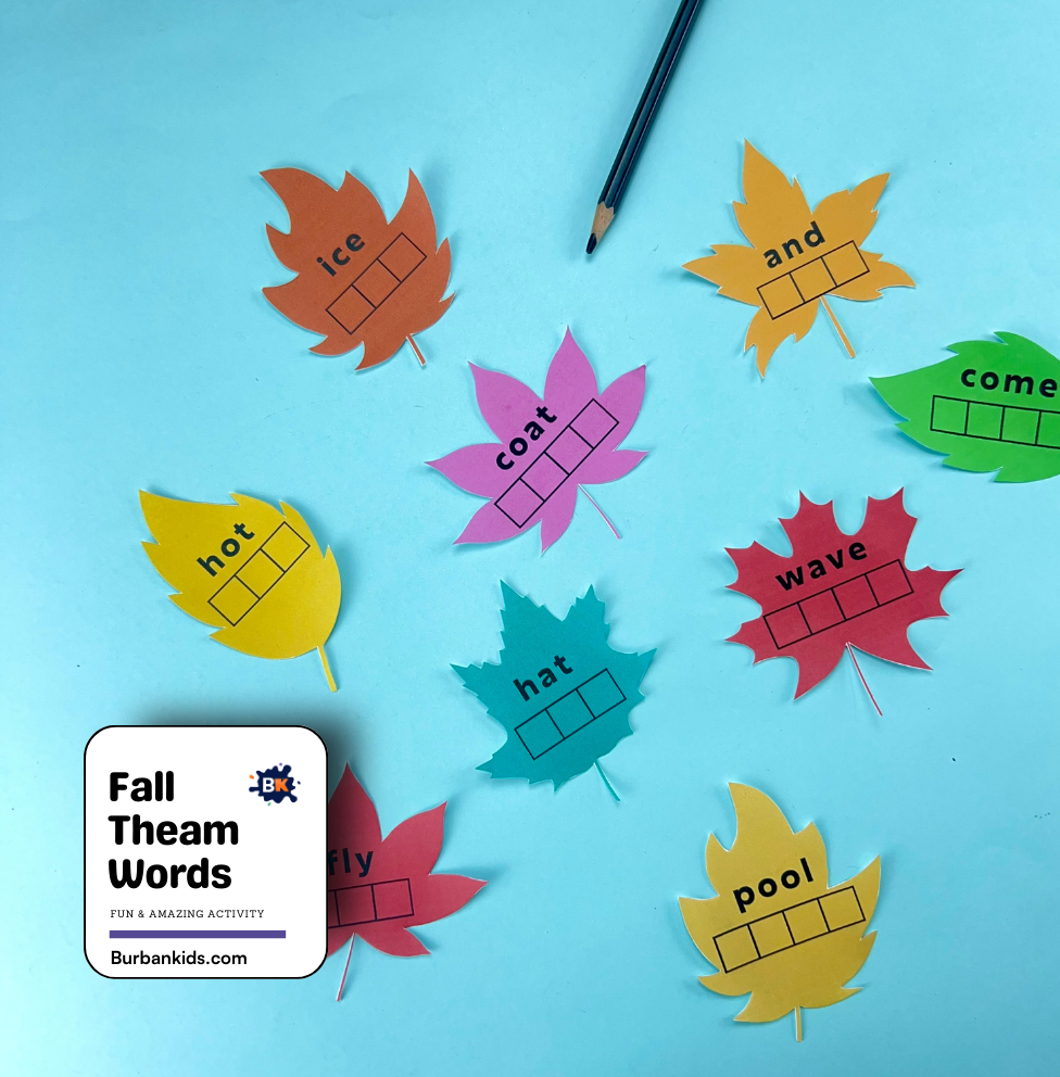 Fall Theam Words Fall Theme Words