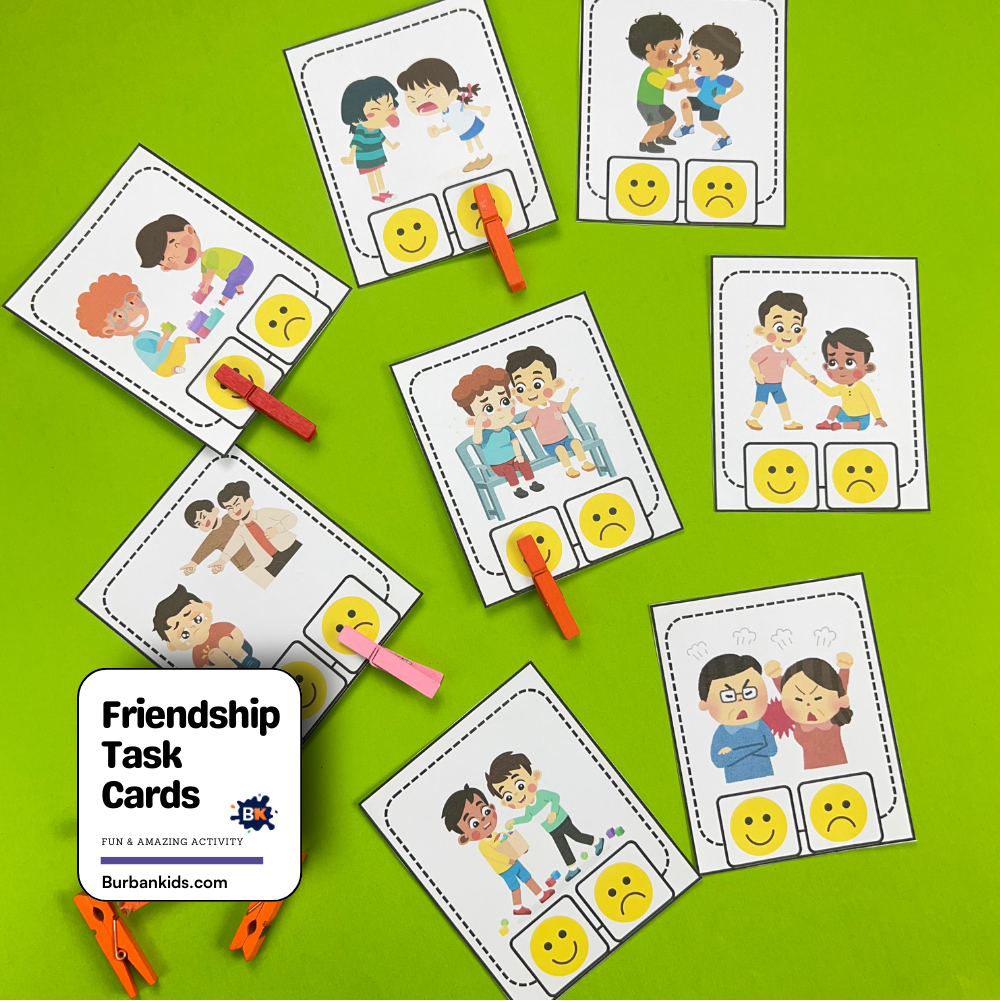 Friendship Task Cards Friendship Task Cards
