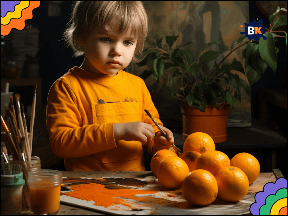 Fruit Painting Activity For Kids Fruit Painting Activity For Kids