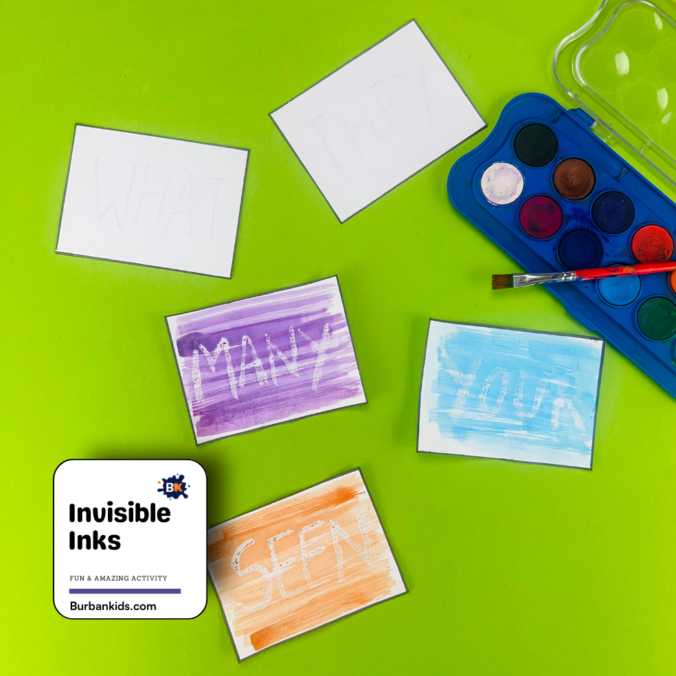 Invisible Inks Invisible Inks
