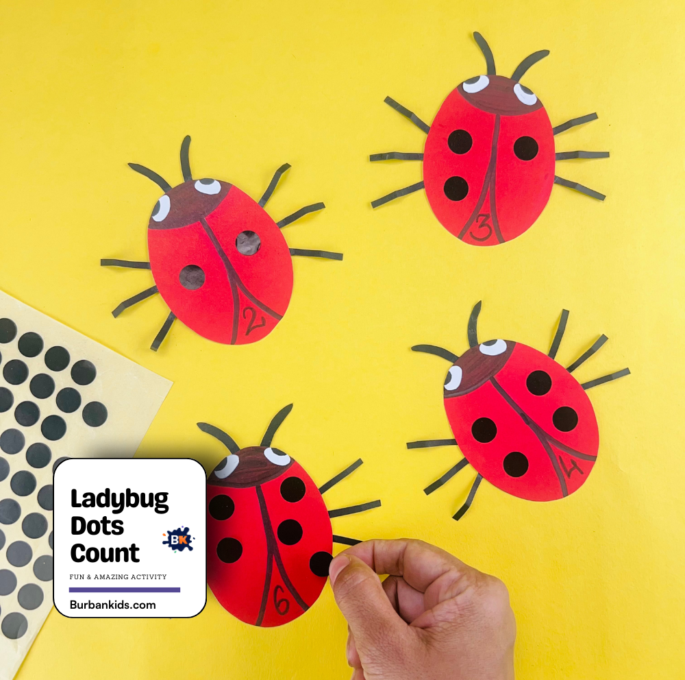 Ladybug Dots Count Ladybug Dots Count