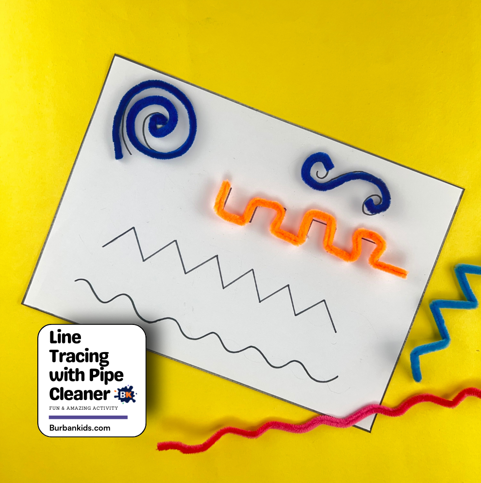 Line Tracing with Pipe Cleaner Line Tracing with Pipe Cleaner
