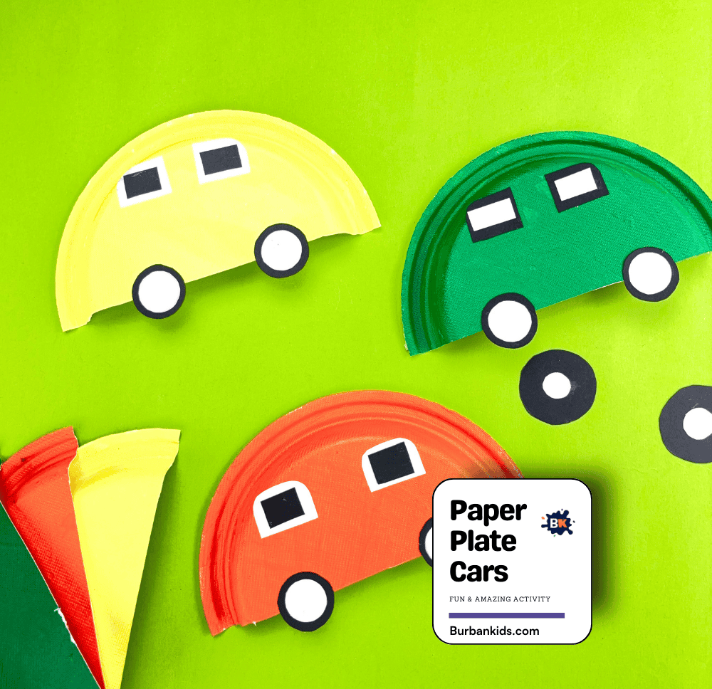 Paper Plate Cars