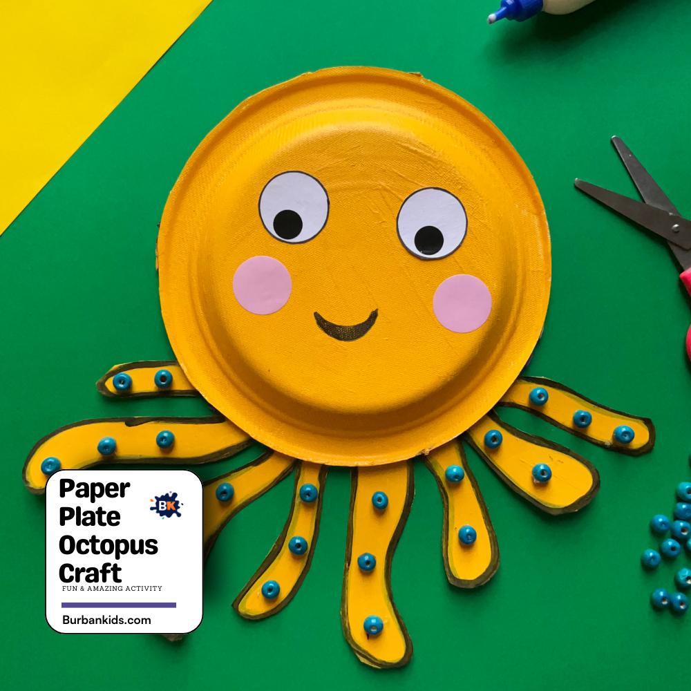 Paper Plate Octopus Craft Paper Plate Octopus Craft