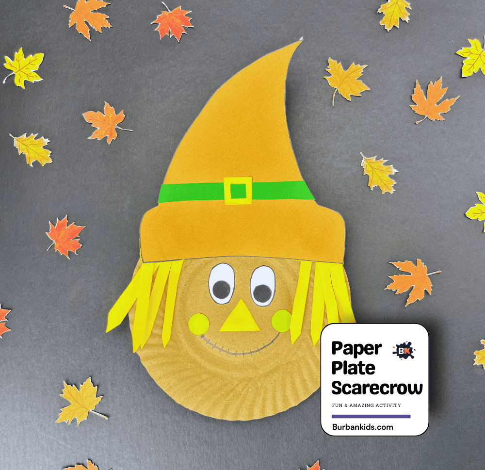 Paper Plate Scarecrow