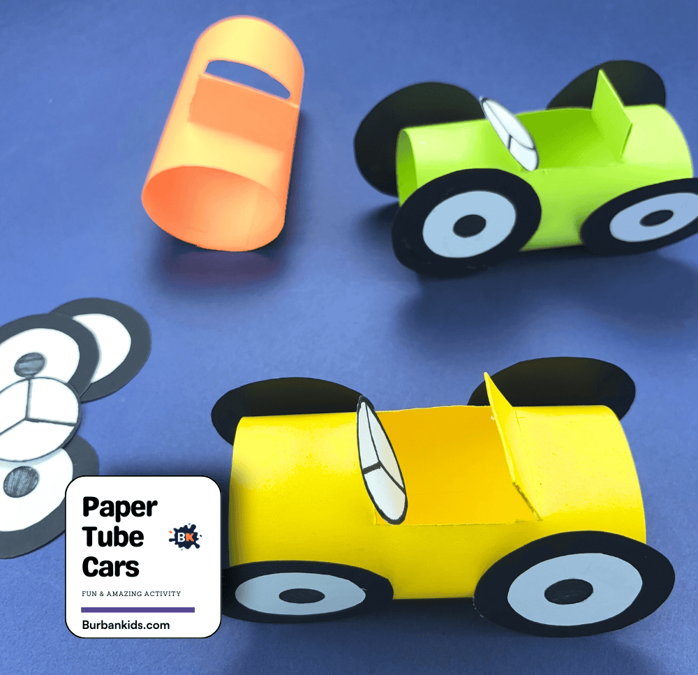Paper Tube Cars