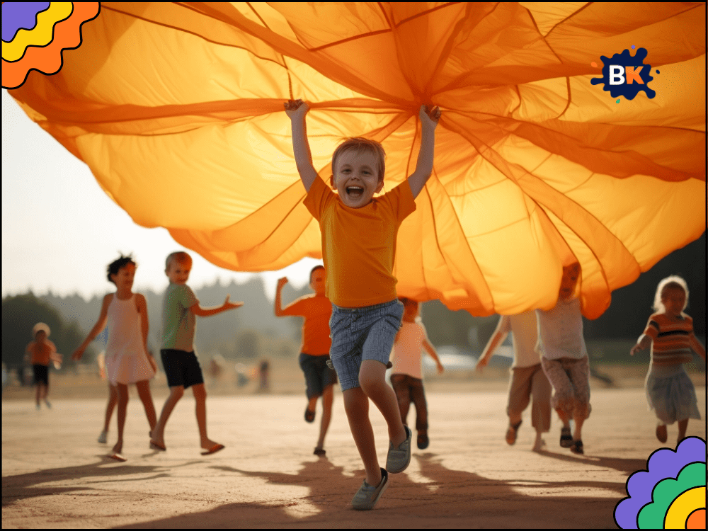 Parachute Play Activity For Kids Parachute Play Activity For Kids