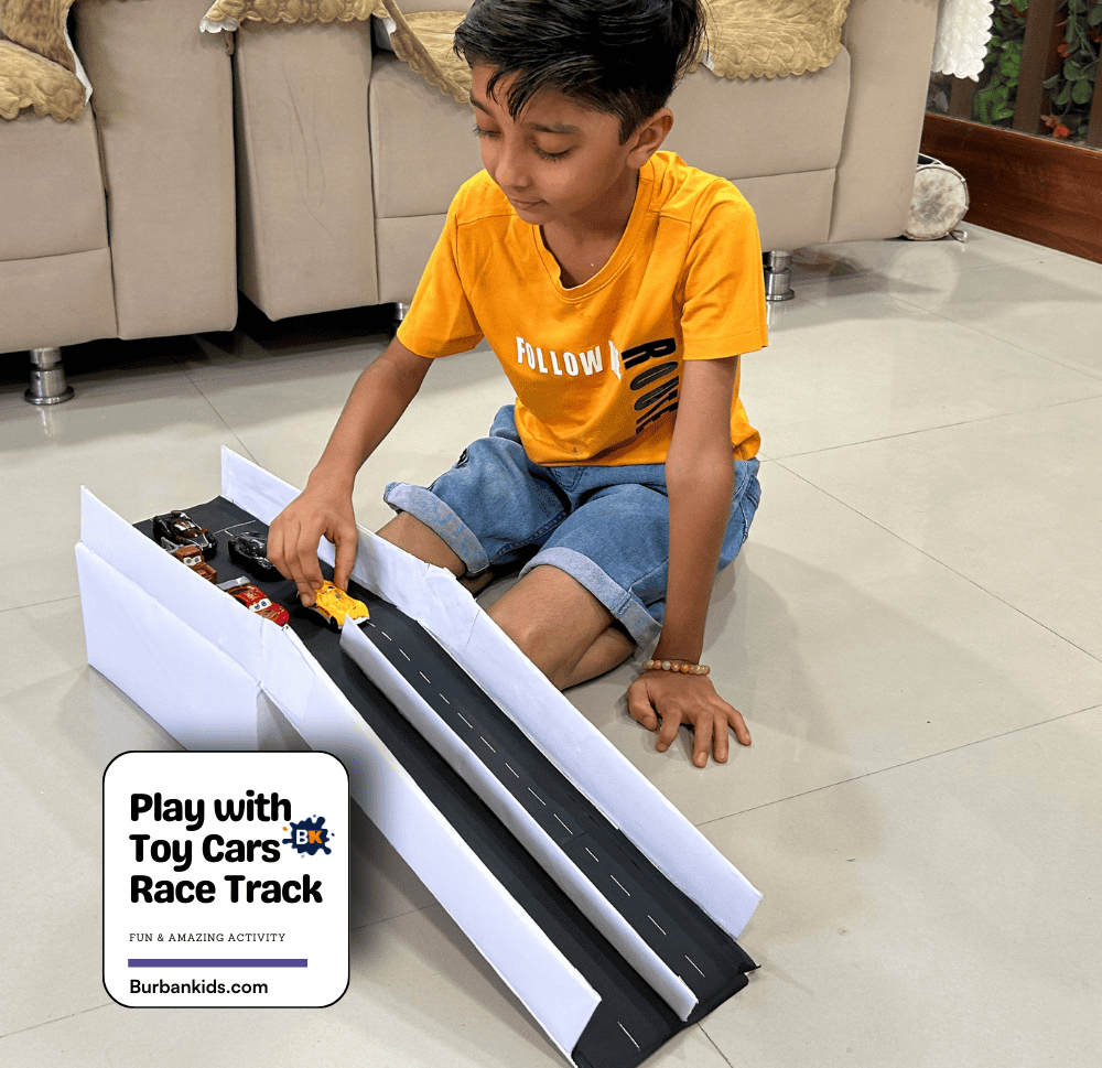 Play with Toy Cars Race Track