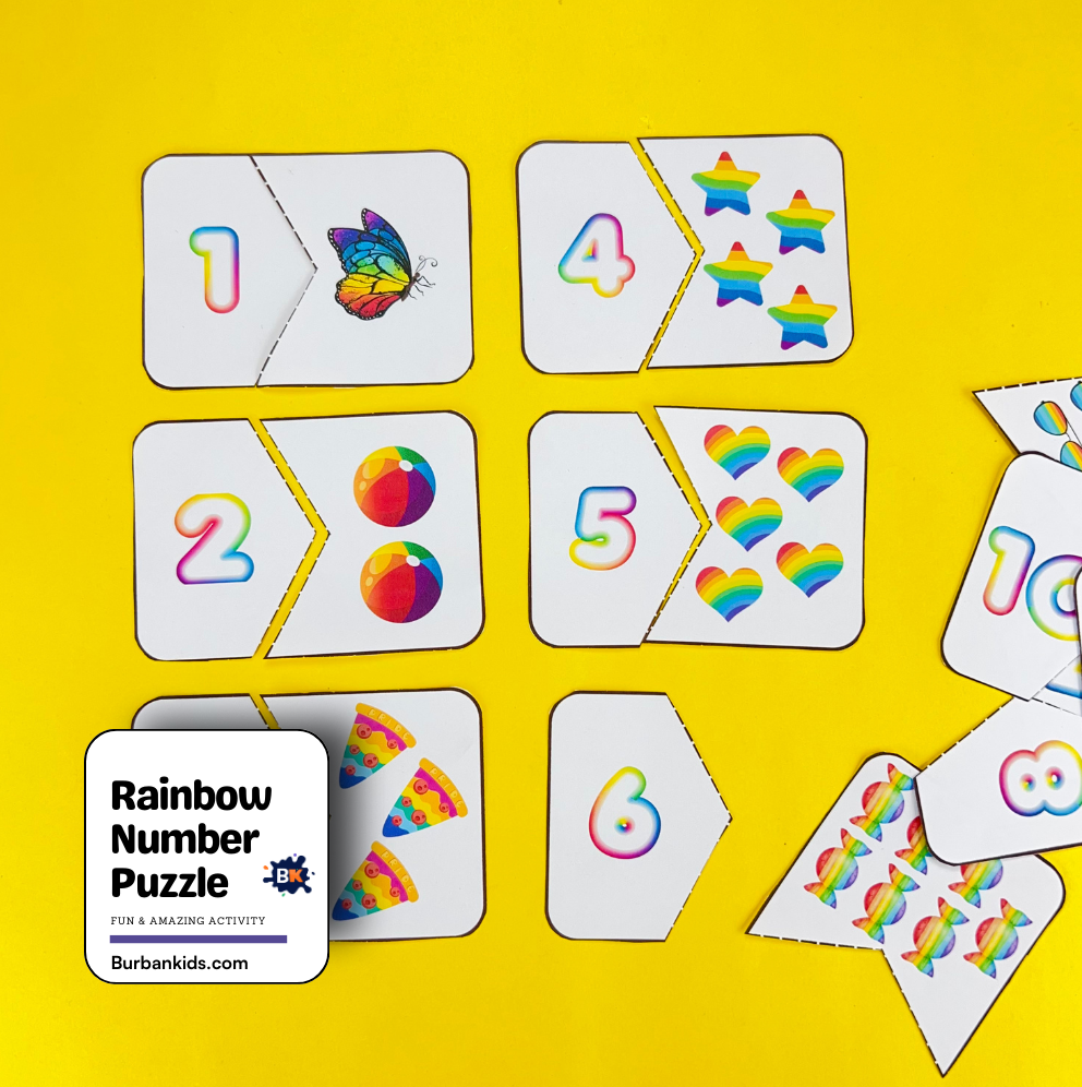Rainbow Number Puzzle Rainbow Number Puzzle