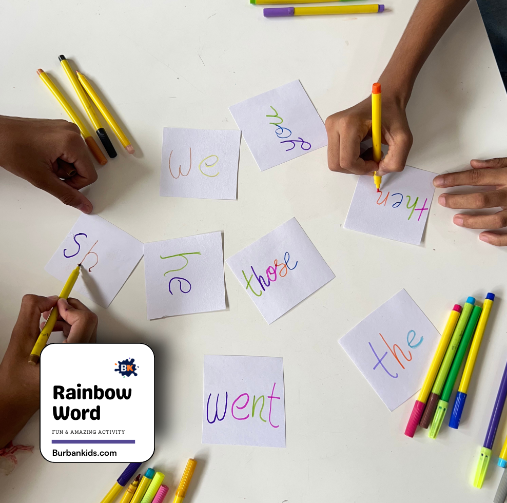 Rainbow Word Rainbow Word