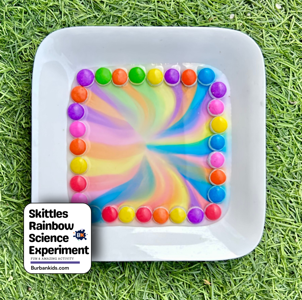 Skittles Rainbow Science Experiment Skittles Rainbow Science Experiment
