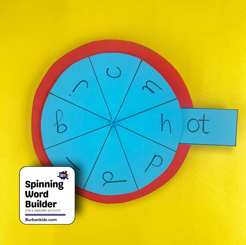 Spinning Word Builder Spinning Word Builder