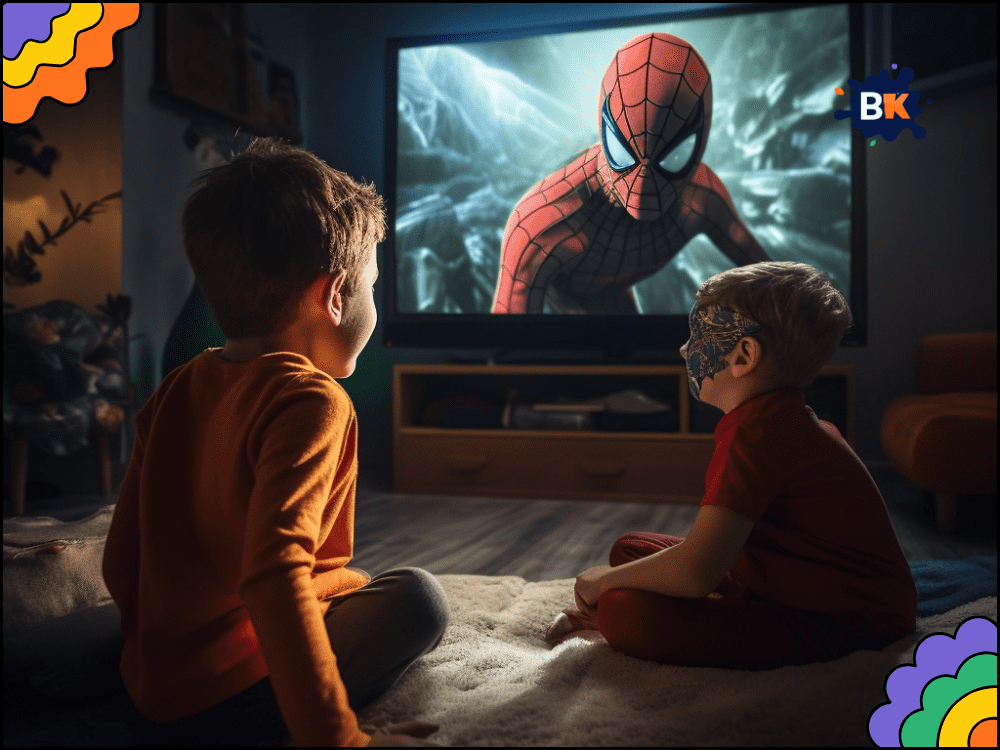 Watching Spiderman Movie Activity For Kids Watching Spiderman Movie Activity For Kids