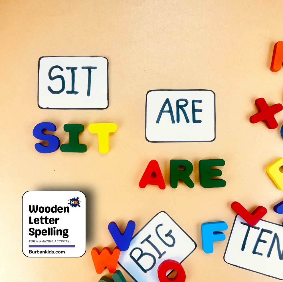 Wooden Letter Spelling Wooden Letter Spelling Game