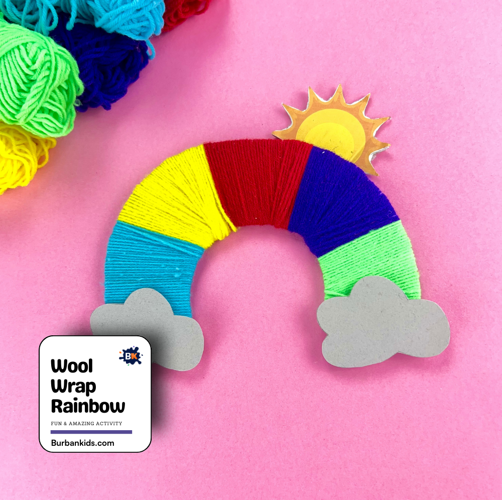 Wool Wrap Rainbow Wool Wrap Rainbow