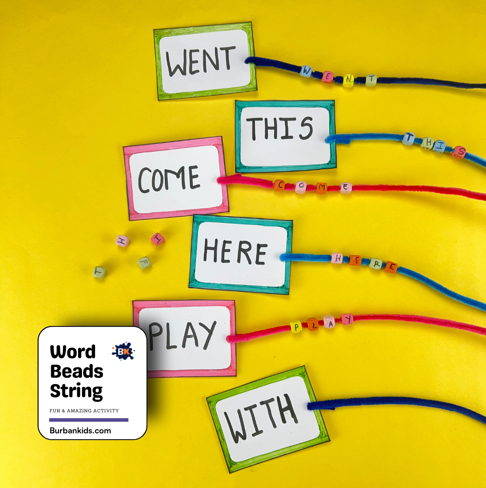 Word Beads String Word Beads String