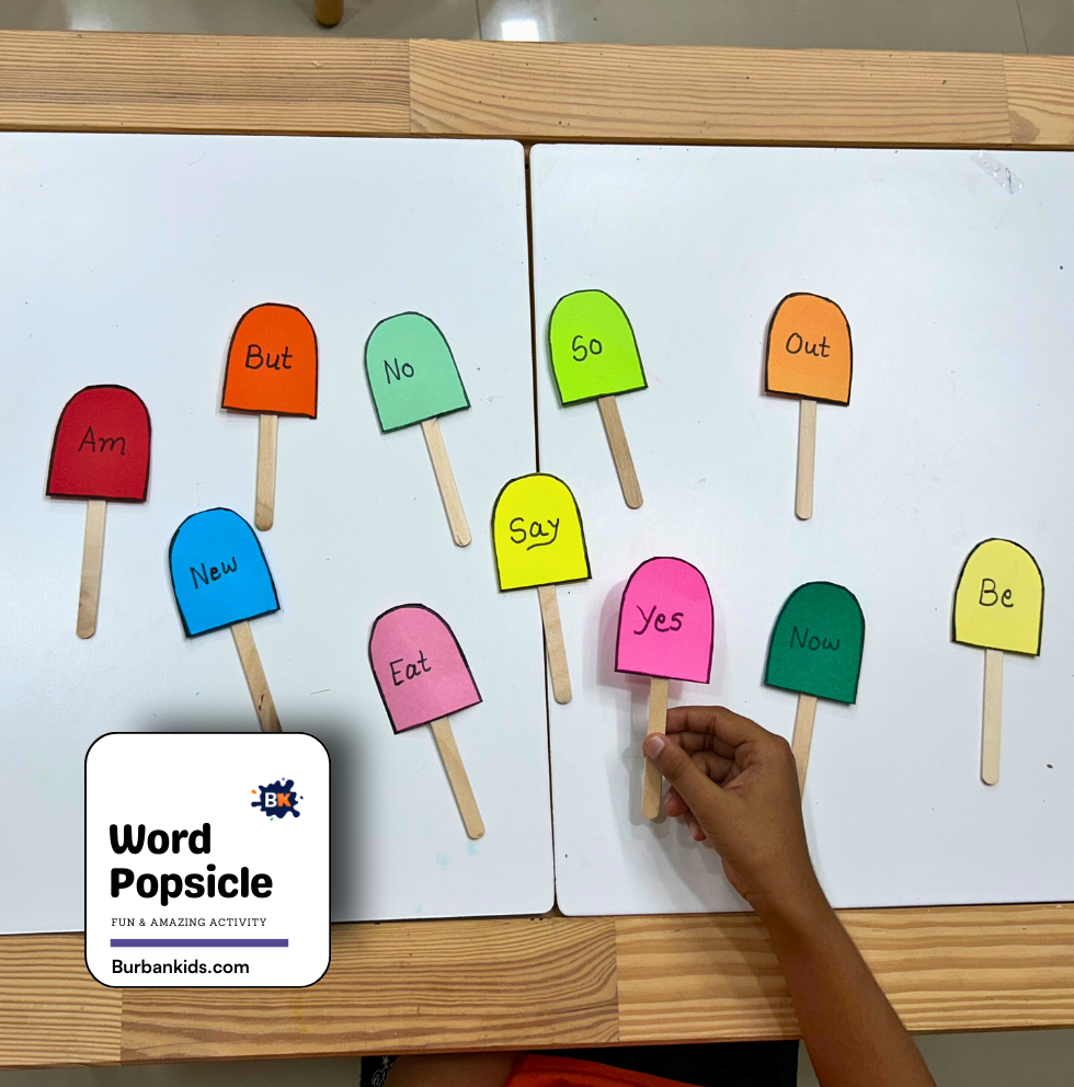 Word Popsicle Word Popsicle