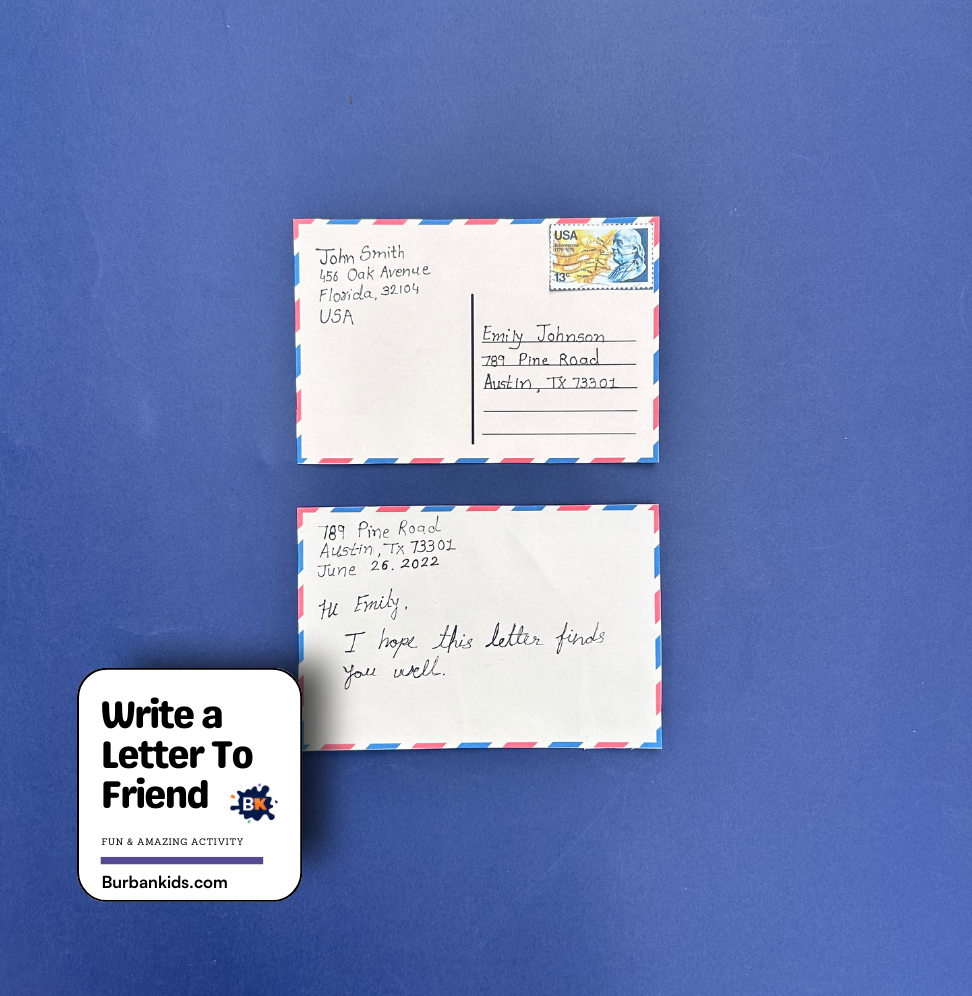 Write a Letter To Friend Write a Letter To a Friend
