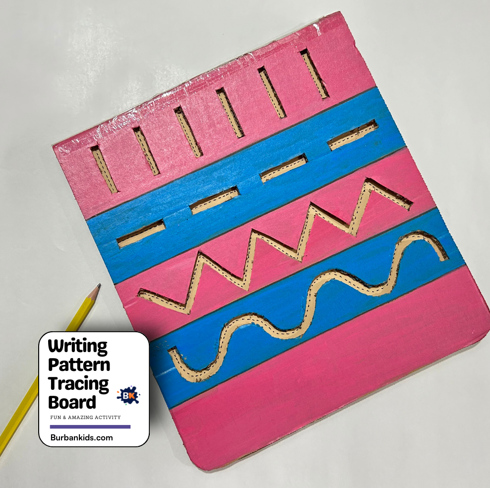 Writing Pattern Tracing Board Writing Pattern Tracing Board