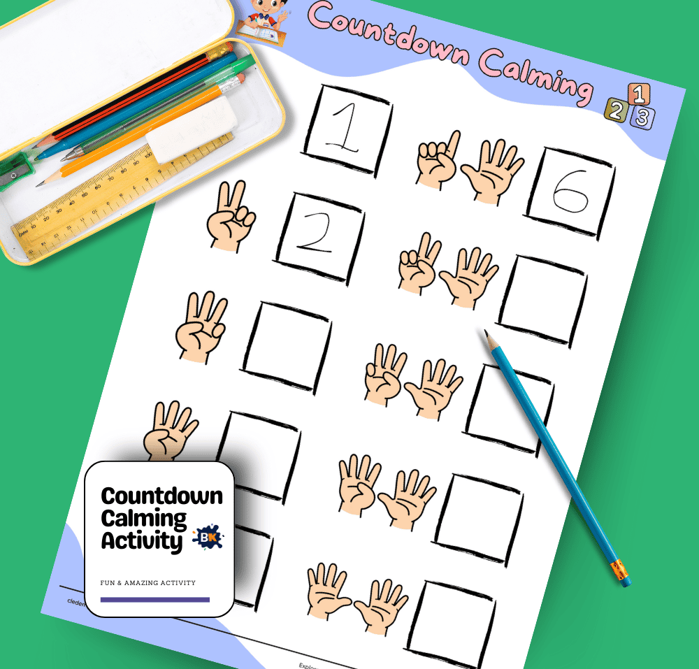Countdown Calming Activity