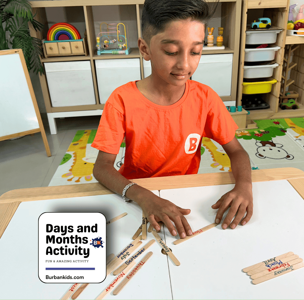 Days and Months Activity