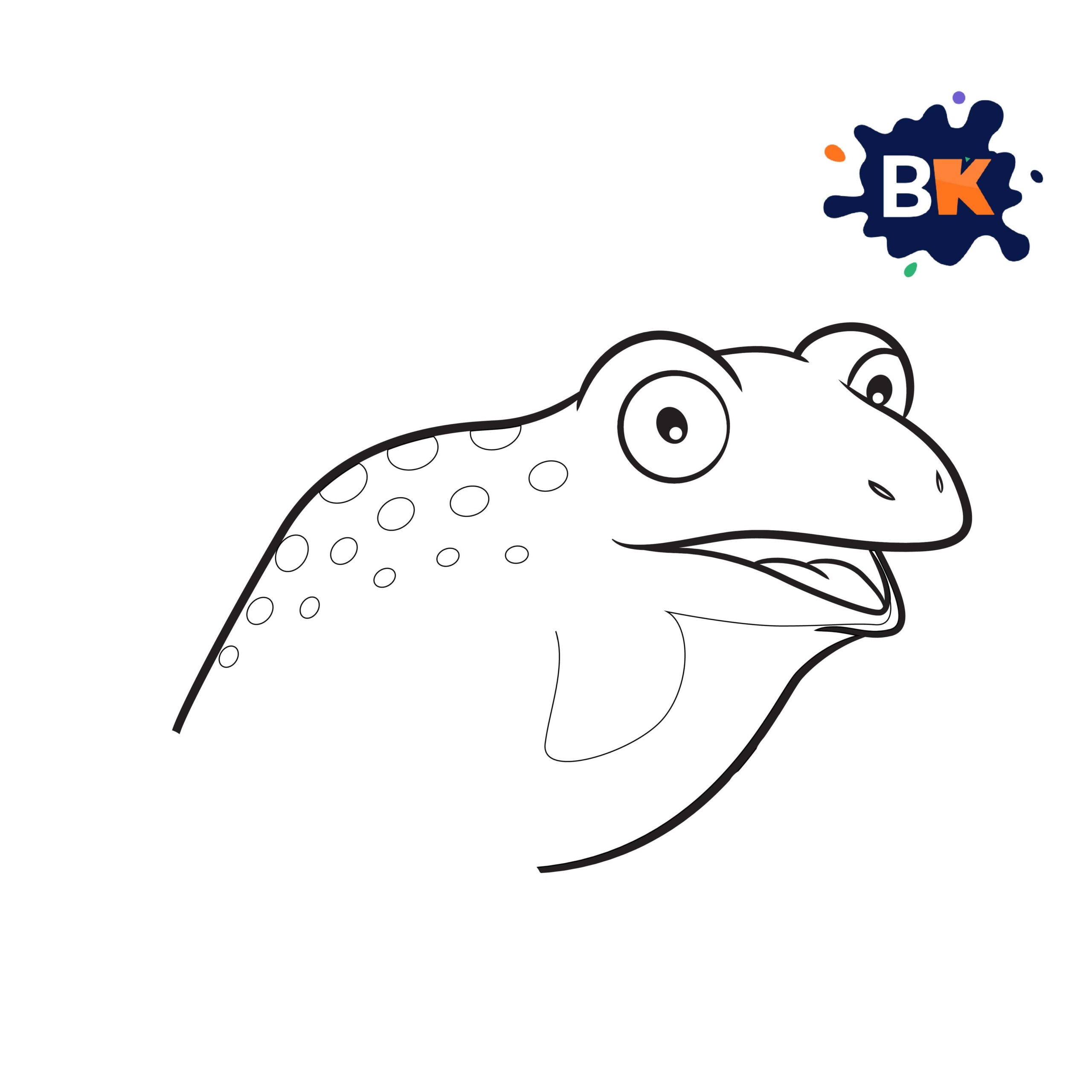 How To Draw A Bullfrog Step 5 How To Draw A Bullfrog Step 5