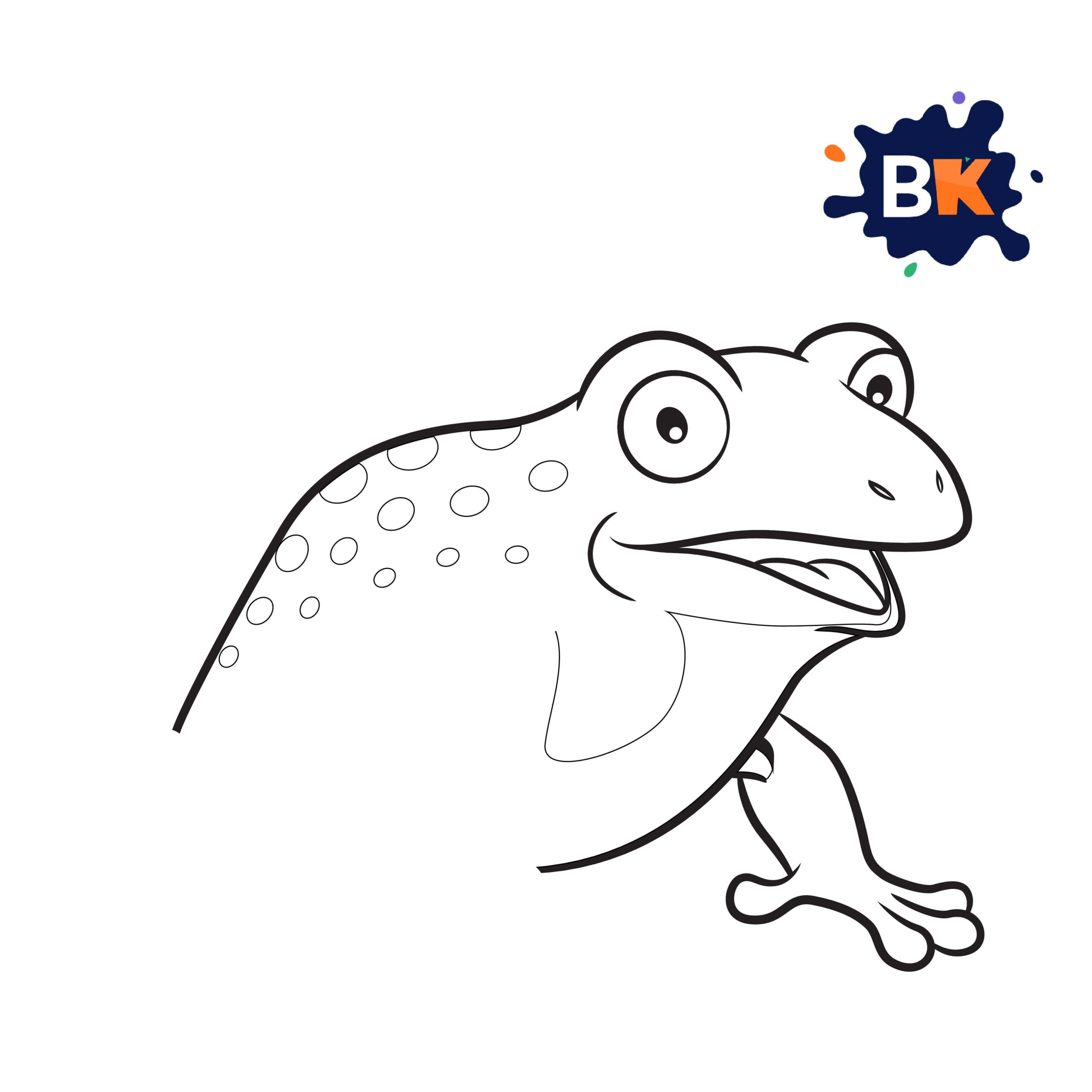 How To Draw A Bullfrog Step 6 How To Draw A Bullfrog Step 6