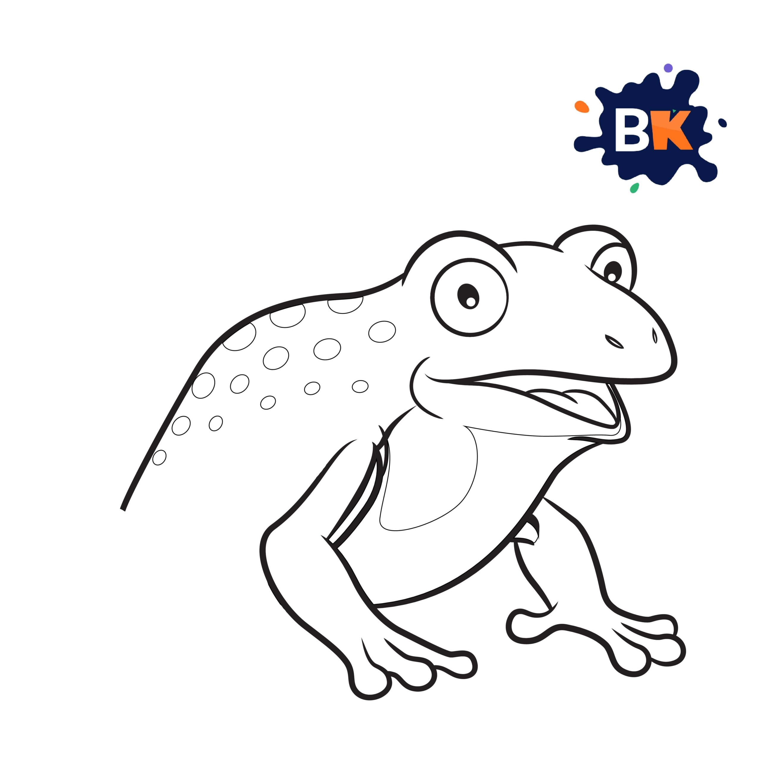 How To Draw A Bullfrog Step 7 How To Draw A Bullfrog Step 7