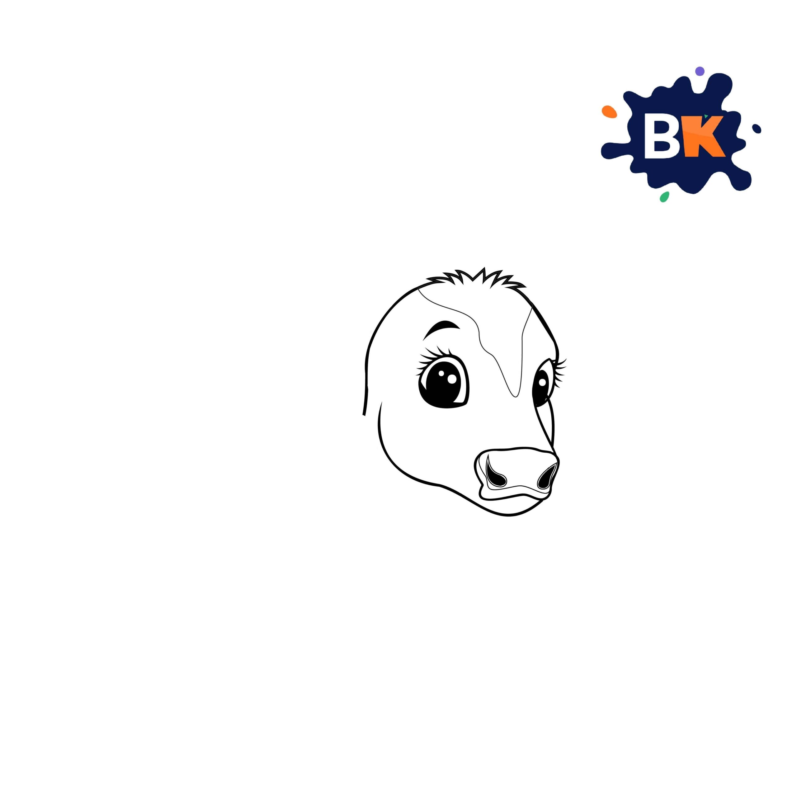 How To Draw A Calf Step 3 How To Draw A Calf Step 3