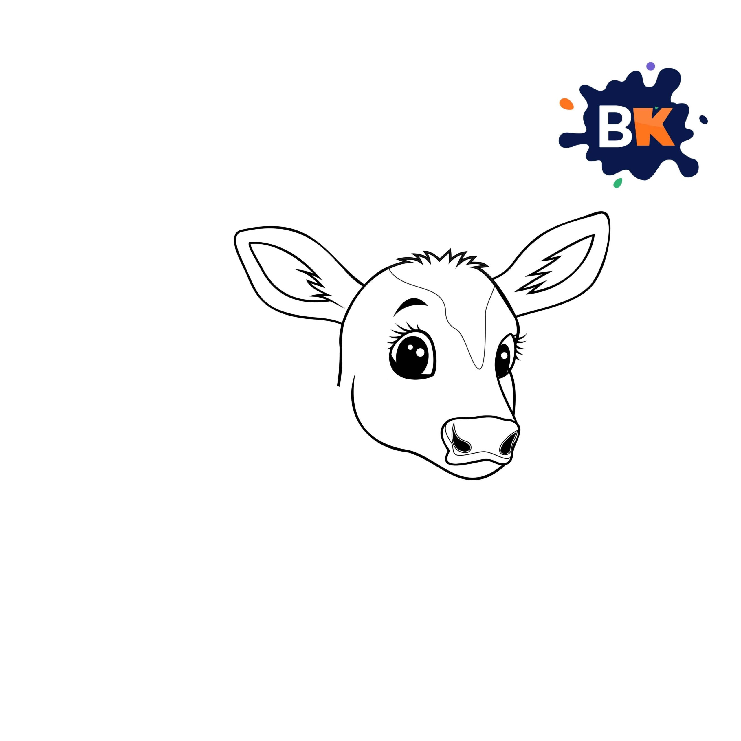 How To Draw A Calf Step 4 How To Draw A Calf Step 4