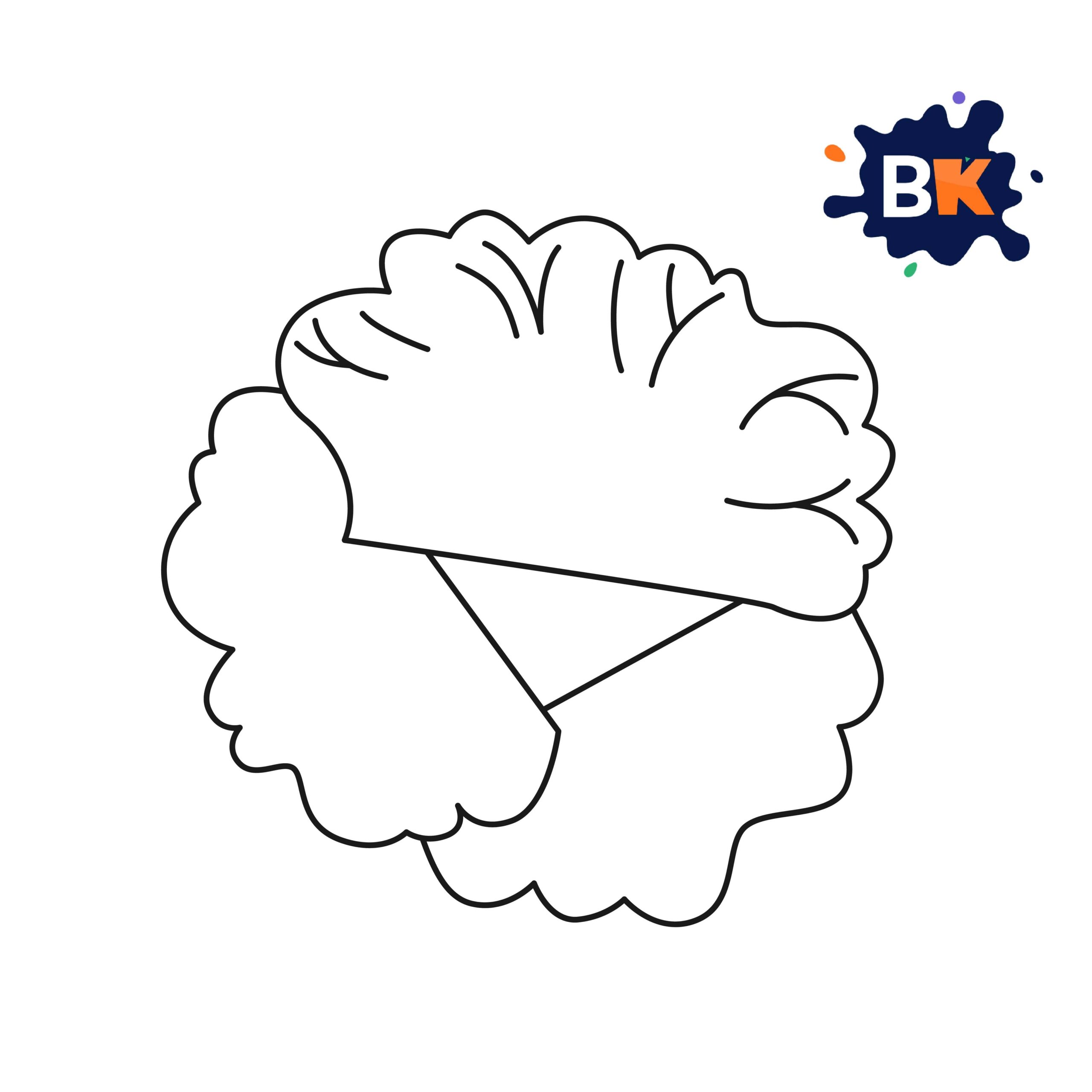 How to Draw a Cabbage Step 4 How to Draw a Cabbage Step 4