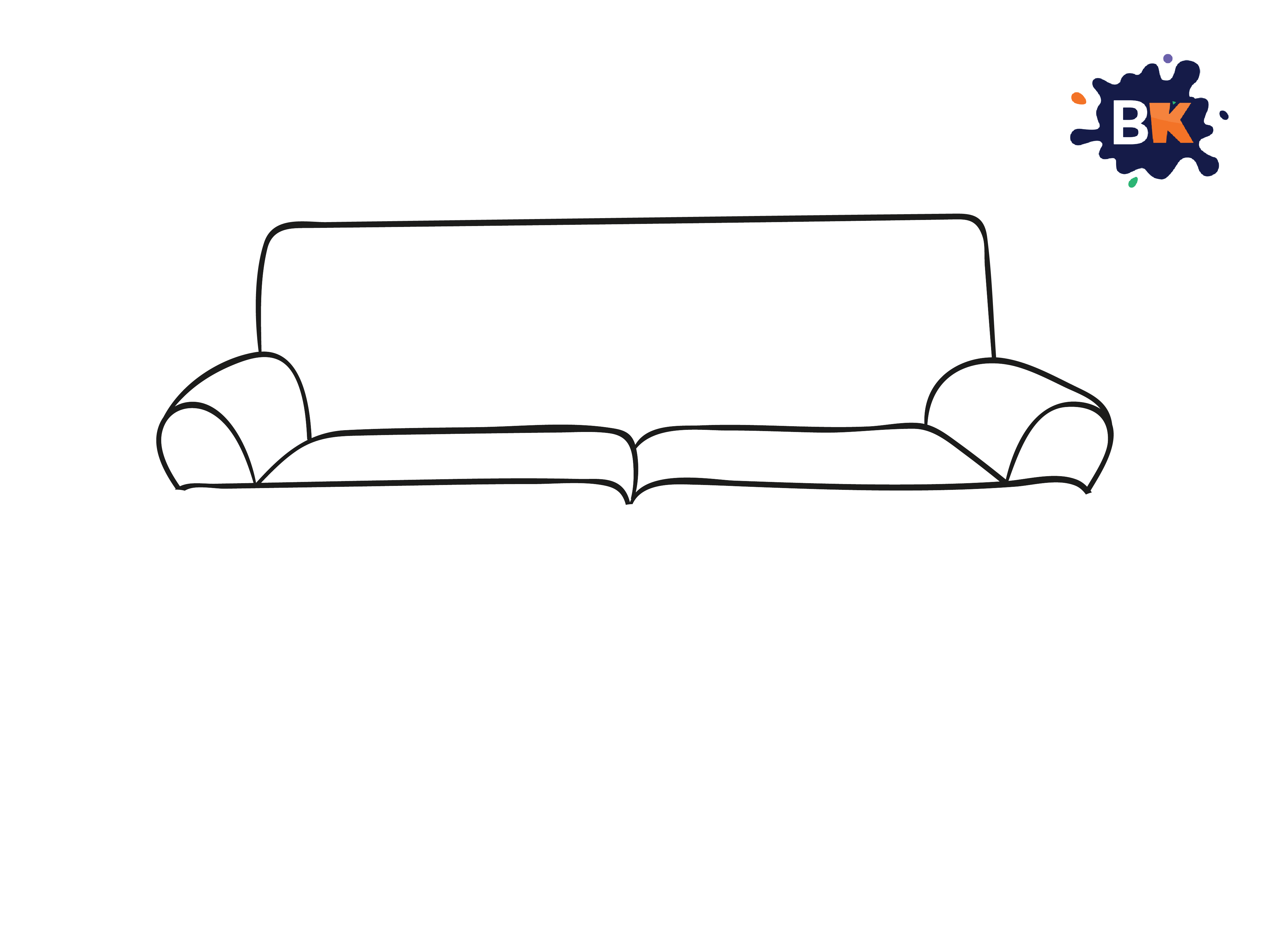 How To Draw A Couch Step 4 How To Draw A Couch Step 4