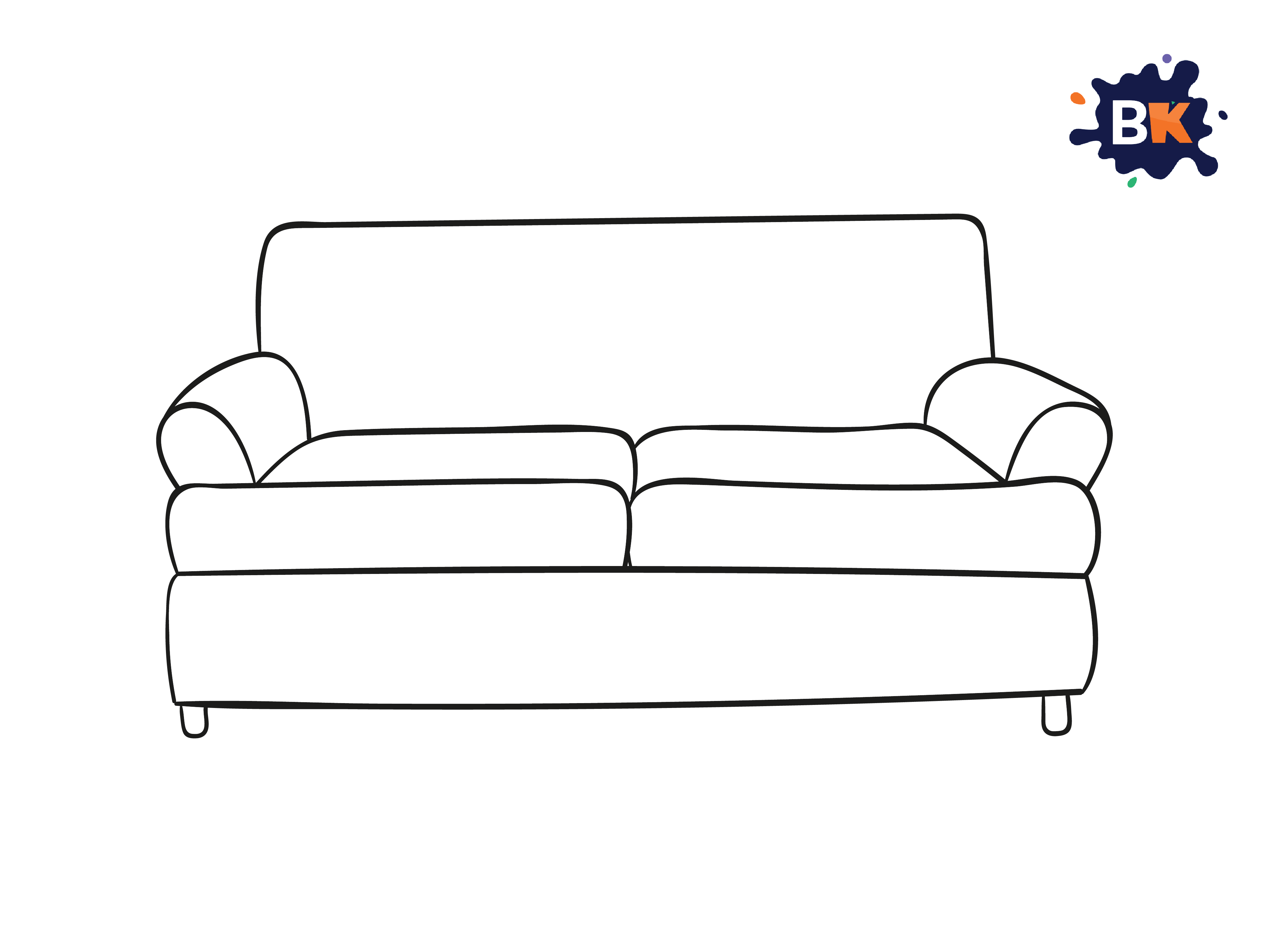 How To Draw A Couch Step 7 How To Draw A Couch Step 7
