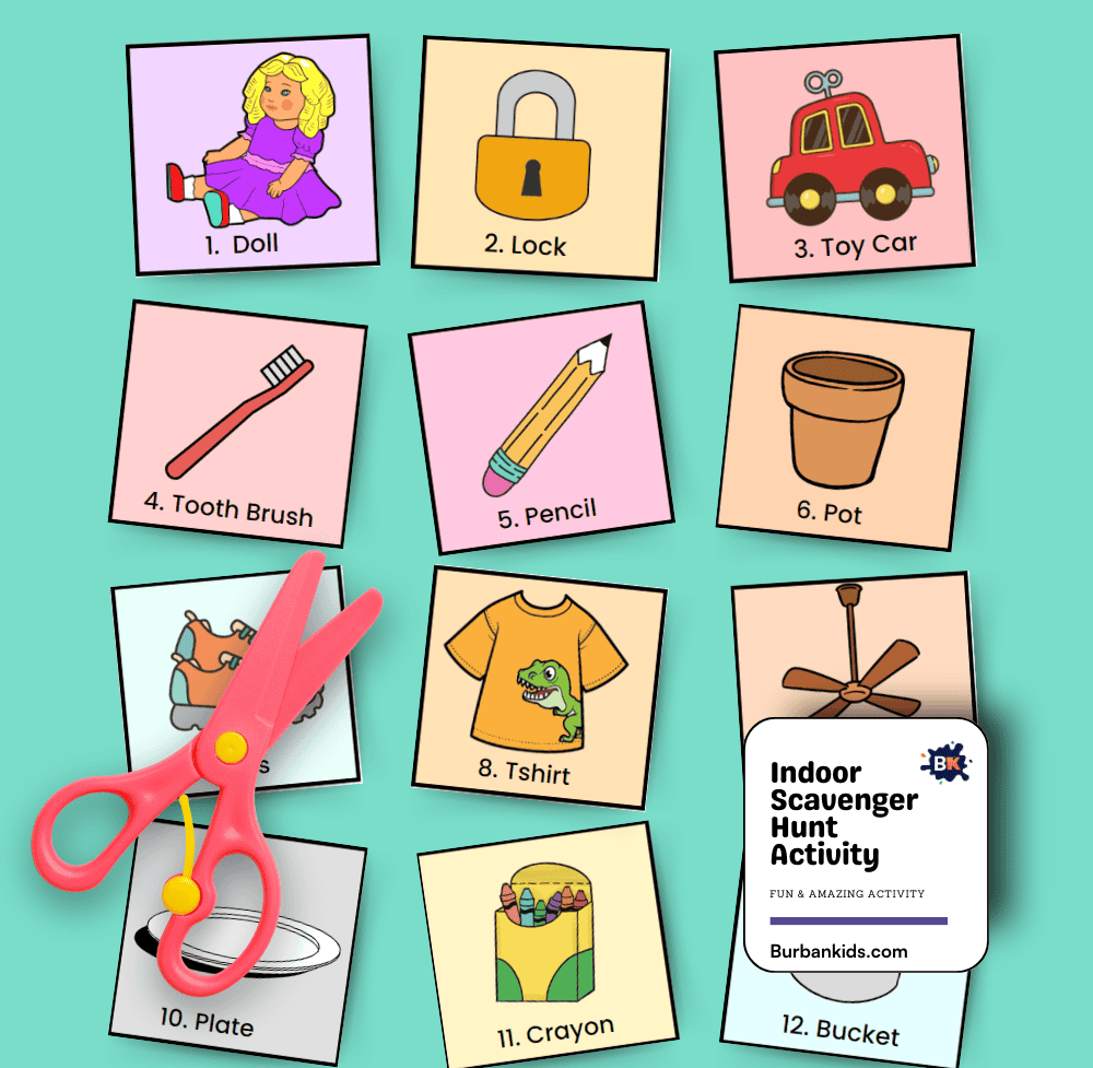 Indoor Scavenger Hunt Activity