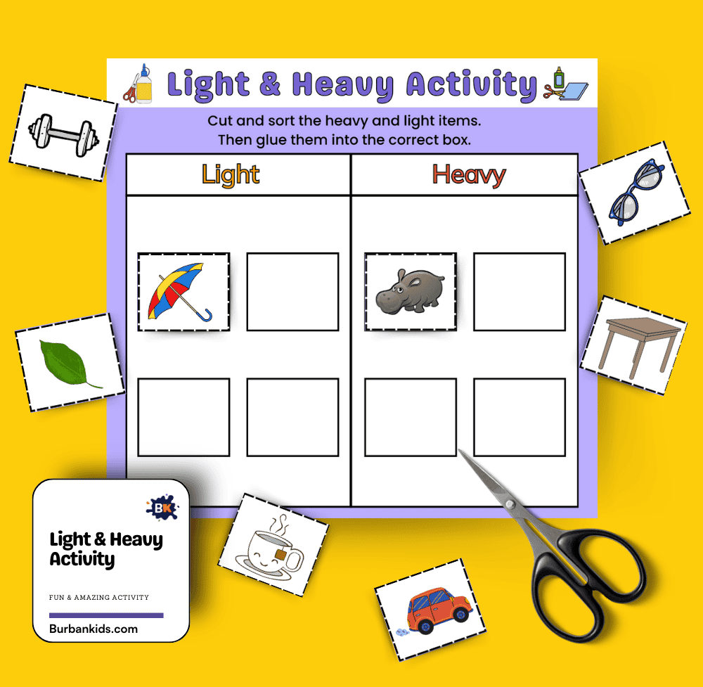 Light & Heavy Activity
