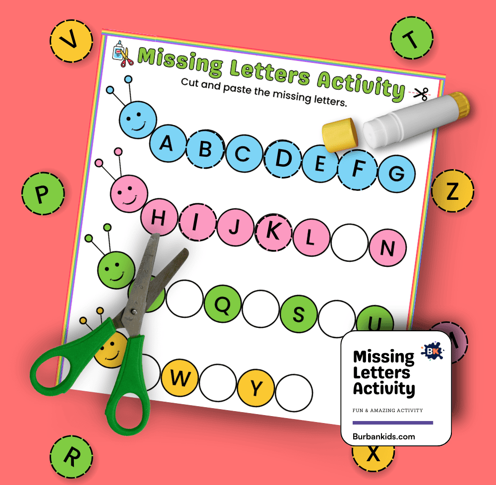 Missing Letters Activity