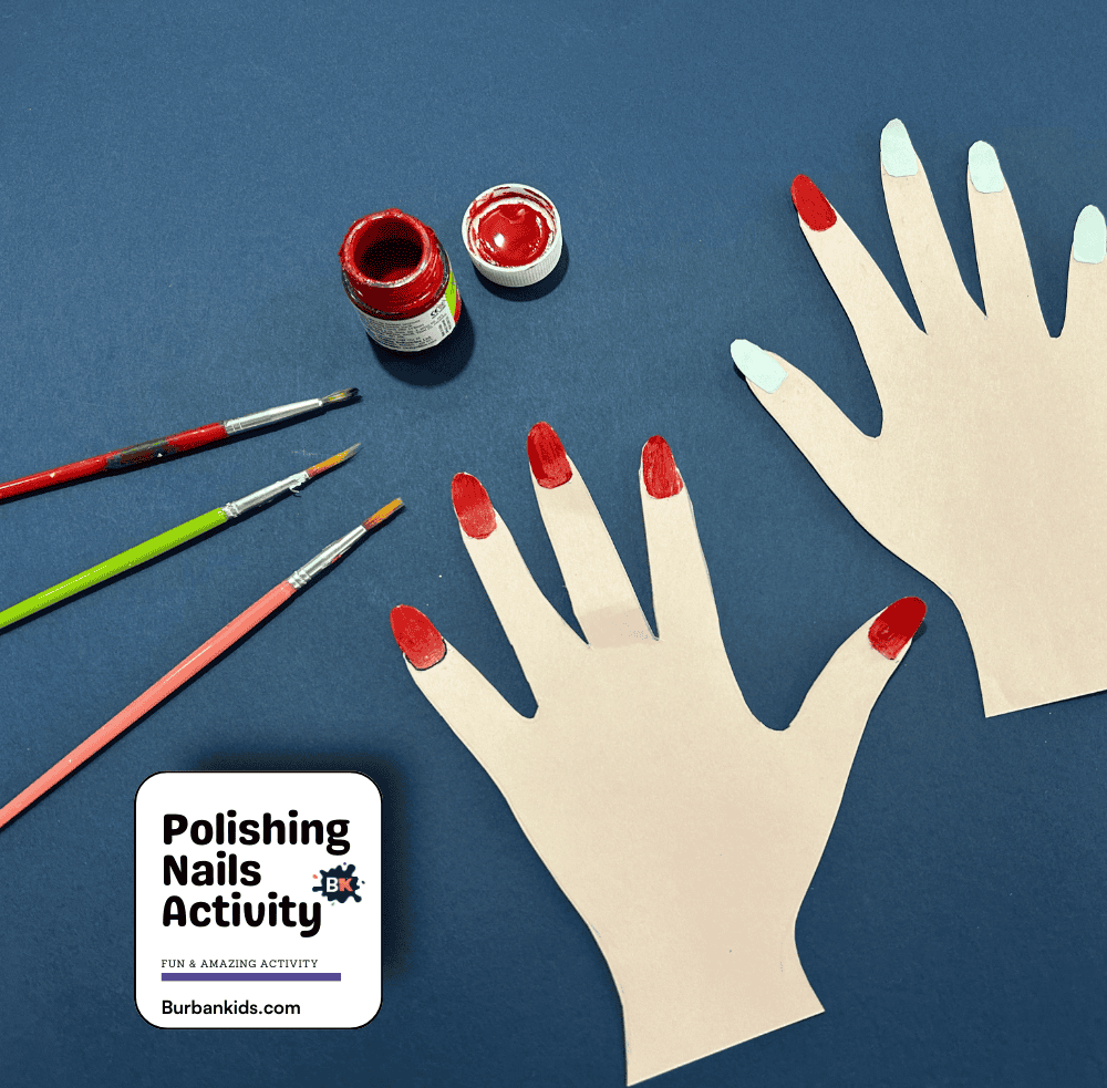 Polishing Nails Activity