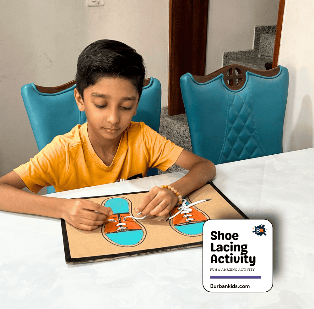 Shoe Lacing Activity