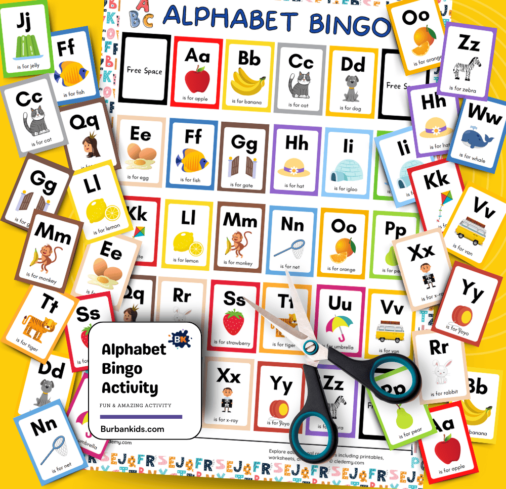 Alphabet Bingo Activity