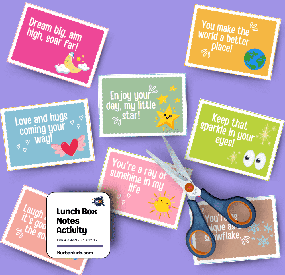 Lunch Box Notes Activity