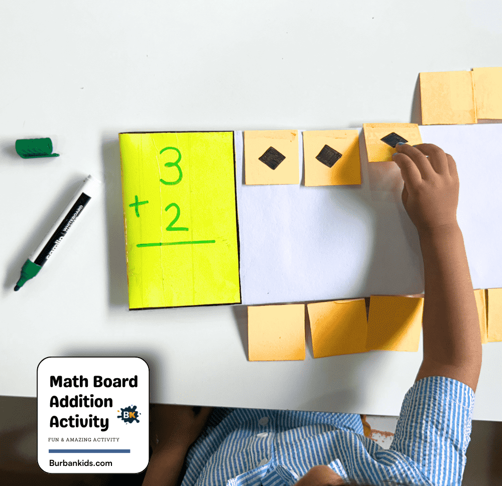 Math Board Addition Activity