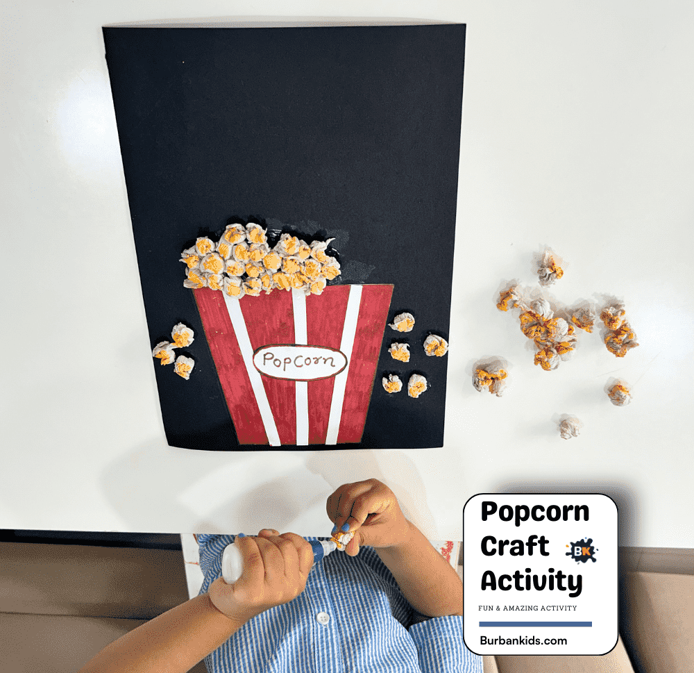 Popcorn Craft Activity
