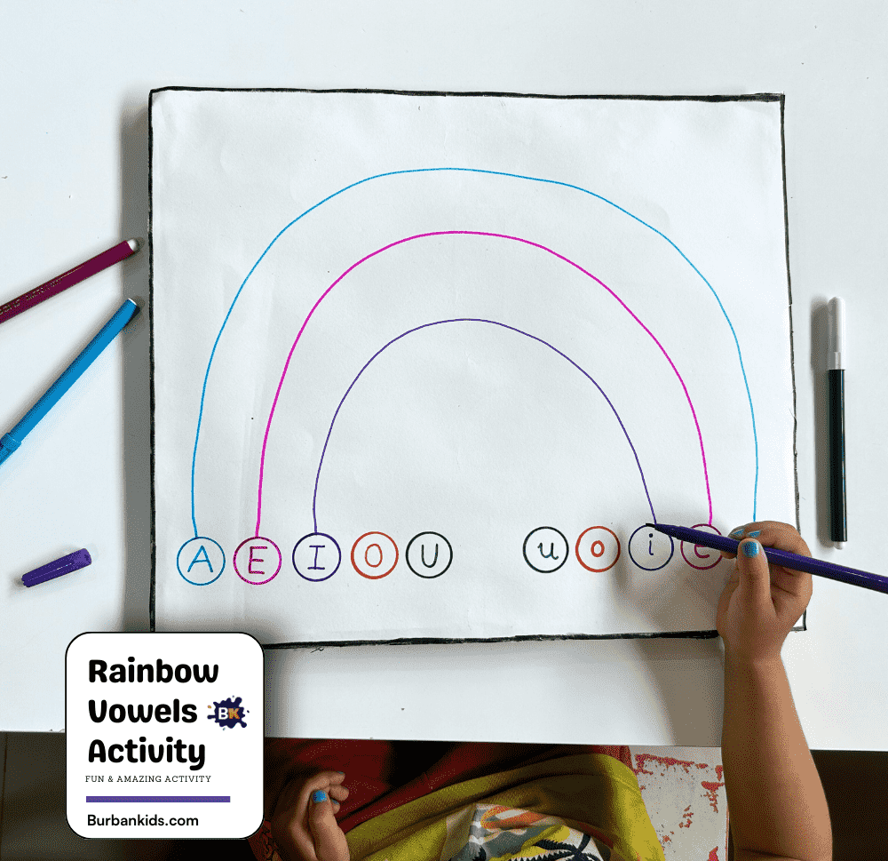 Rainbow Vowels Activity